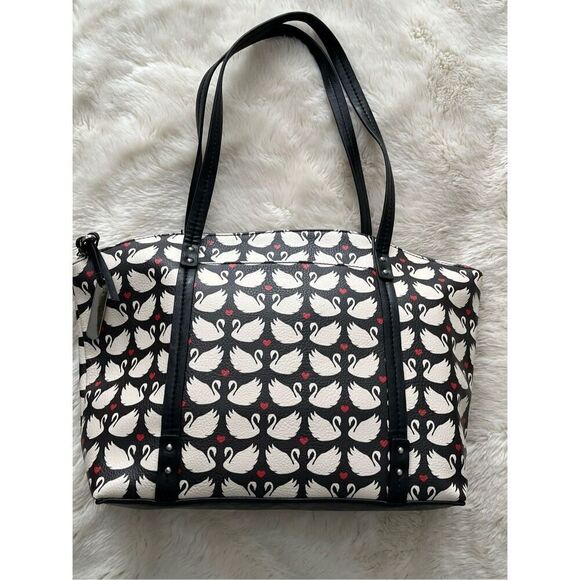 Relic Swan Heart Tote Bag Faux Leather - Picture 3 of 12